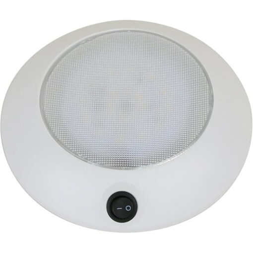 Scandvik 5.5" Dome Light w/Switch - 12V