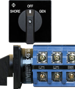 Blue Sea 9019 Switch, AC 240VAC 63A OFF +2 Positions