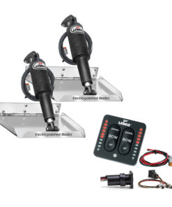 Lenco 18" x 14" Standard Performance Trim Tab Kit w/LED Indicator Switch Kit 12V