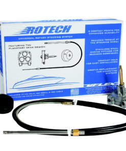 UFlex Rotech 12' Rotary Steering Package - Cable, Bezel, Helm