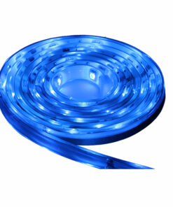 Lunasea Flexible Strip LED - 5M w/Connector - Blue - 12V