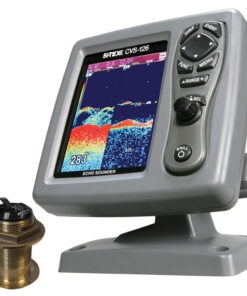 SI-TEX CVS-126 Dual Frequency Color Echo Sounder w/B60 20° Transducer B-60-20-CX