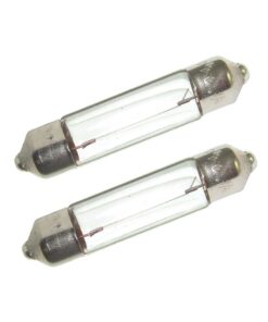 Perko Double Ended Festoon  Bulbs - 24V, 10W, .40A - Pair