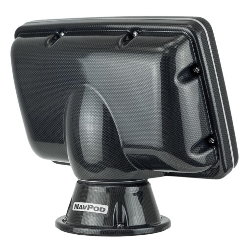 NavPod PP5100-01 PowerPod Pre-Cut f/Humminbird HELIX 10 & HELIX 9 Series - Carbon Black