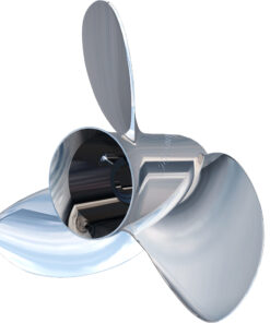 Turning Point Express® Mach3 Left Hand Stainless Steel Propeller - OS-1613-L - 3-Blade - 15.625" x 13"