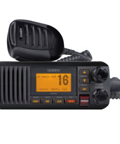 Uniden UM385 Fixed Mount VHF Radio - Black