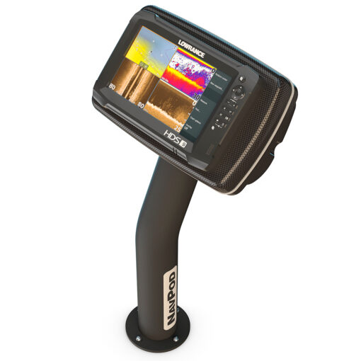 NavPod PedestalPod w/RAM Mount Pre-Cut f/Lowrance HDS-9 Gen2 Touch, HDS-9 Gen3 & HDS-9 - Carbon Black