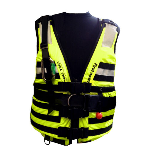 First Watch HBV-100 High Buoyancy Type V Rescue Vest - X-Large-XXX-Large - Hi-Vis Yellow