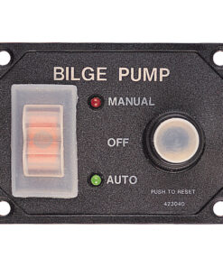 Sea-Dog Splash Guard Bilge Pump Panel w/Circuit