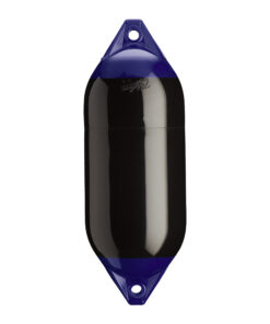 Polyform F-5 Twin Eye Fender 11" x 30" - Black