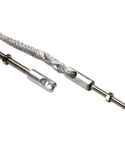 C. Sherman Johnson Splice Eye w/Threded Stud: 1/4"-28 x 2-1/2" LH w/Splice Eye