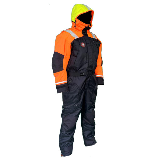 First Watch Anti-Exposure Suit Hi-Vis - Orange/Black - 3XL