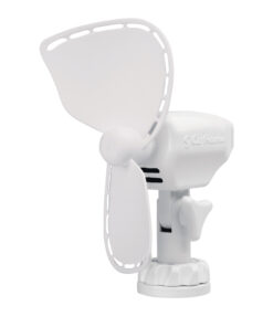 Caframo Ultimate 757 24V 2-Speed 7" Fan - Direct Wire - White