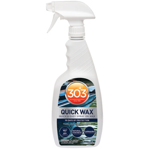 303 Marine Quick Wax w/Trigger Sprayer - 32oz