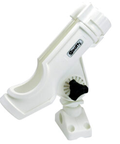 Scotty Powerlock Rod Holder White w/241 Side/Deck Mount