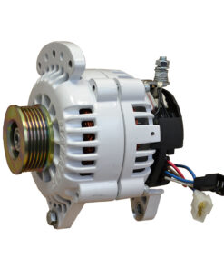 Balmar Alternator 100 Amp 12V 3.15" Dual foot Saddle Single K6 Pulley w/Isolated Grounding