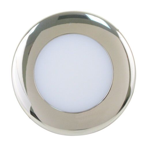 Scandvik A2.5 4 Color Downlight w/SS Trim - 8-30V