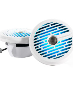 Roswell R1 8” Marine Speakers - White - 100W RMS & 200W Peak Power