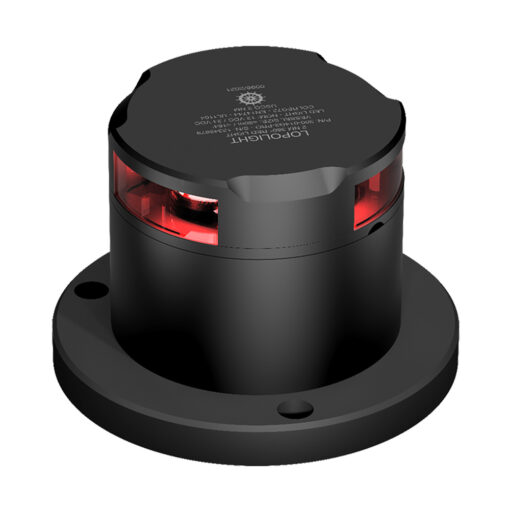 Lopolight 3nm 360° Red Ice-Class Black Anodized Light