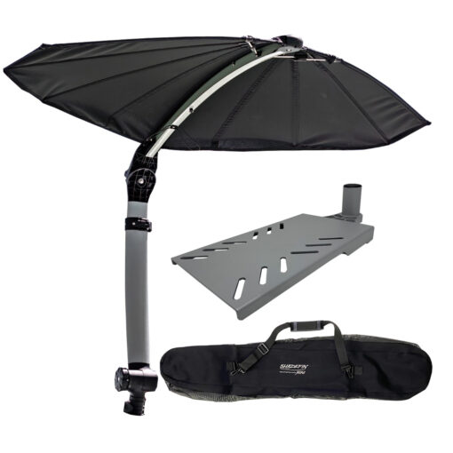 TACO ShadeFin Mini w/Black Fabric - Bag & Swivel Seat Mount Kit