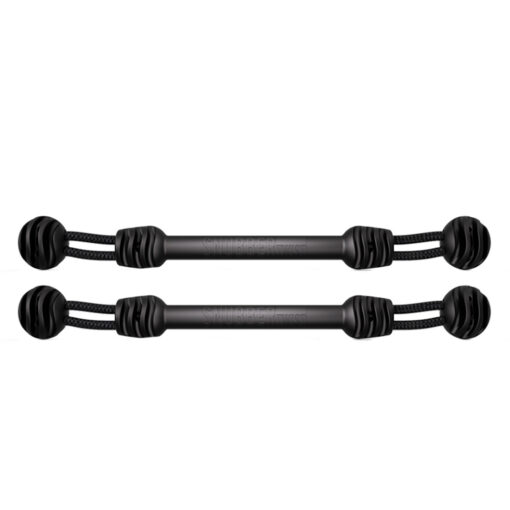 Snubber TWIST - Tar Black - Pair