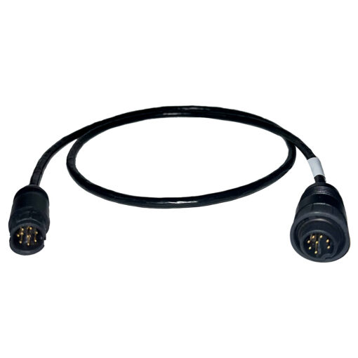 Echonautics 1M Adapter Cable w/Male 8-Pin Black Box Connector f/Echonautics 300W, 600W & 1kW Transducers