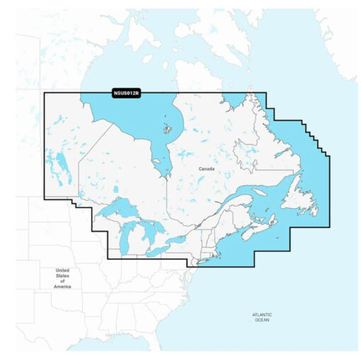 Garmin Navionics+™ NSUS012R Canada, East & Great Lakes