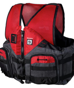 Bluestorm Sportsman Adult Mesh Fishing Life Jacket - Nitro Red - 2XL/3XL