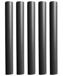 Pacer Battery Cable Heat Shrink Tubing - 1/2" x 12" - Black (5-Pieces)