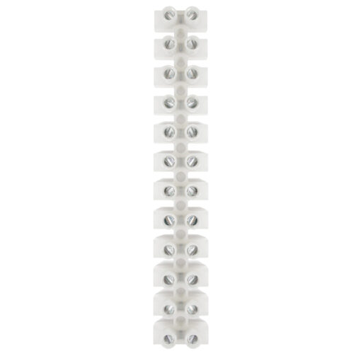 Pacer 40A Euro Style Terminal Block - 12 Positions - 5 Pack