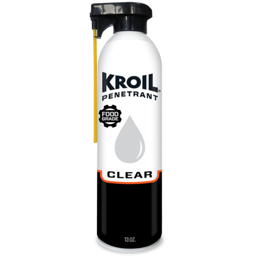 Kroil Clear Food Grade Penetrating Oil - Aerosol - 13oz Can w/SprayTech™