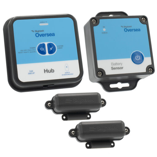 Skyhawk Oversea Pontoon Bundle Hub - 1 Oversea Hub, 1 Battery Sensor & 2 Entry Sensors