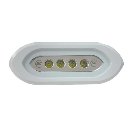 Shadow-Caster Flush Mount Spreader Light - White Housing - White