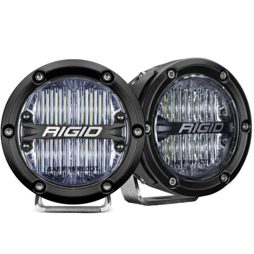 RIGID Industries 360-Series 4" LED SAE Fog Beam - White - Pair