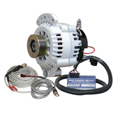 Balmar 621 Series 120A Kit w/MC-618 Regulator, T-Sensor, K6 Pulley, Single Foot & Mounting Hardware