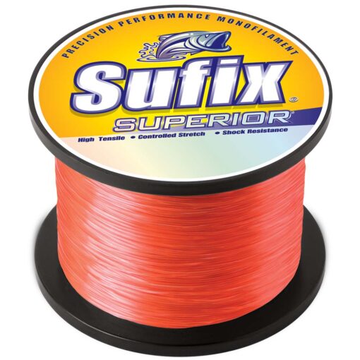 Sufix Superior Neon Fire Monofilament - 130lb - 820 yds