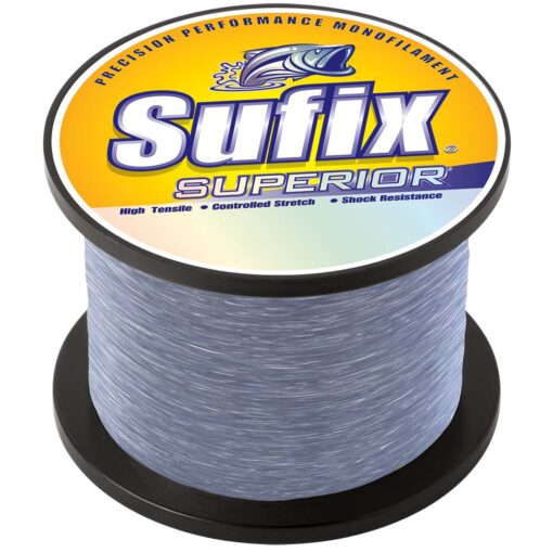 Sufix Superior Smoke Blue Monofilament - 50lb - 4810 yds