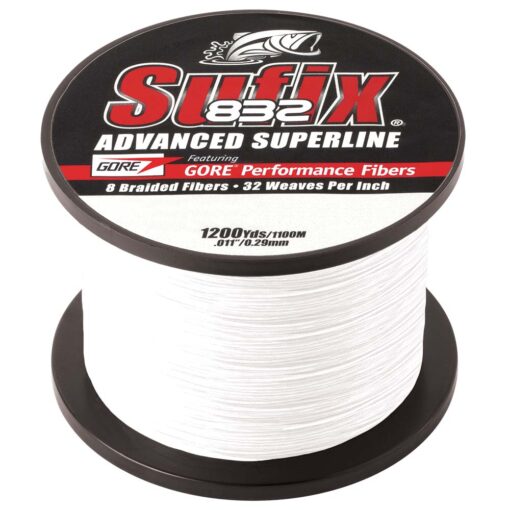 Sufix 832® Advanced Superline® Braid - 20lb - Ghost - 1200 yds