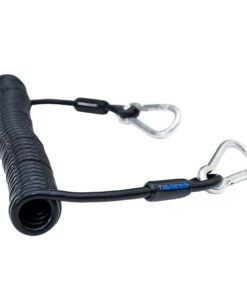 Tigress Light Tackle Coiled Safety Tether - 600lbs