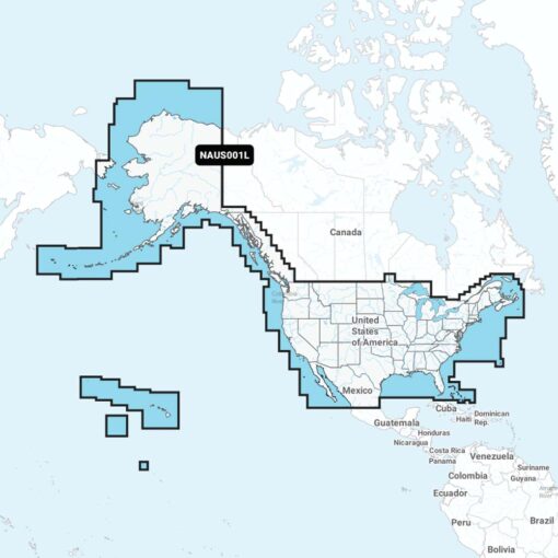 Navionics NAUS001L - U.S. & Coastal Canada - Navionics+