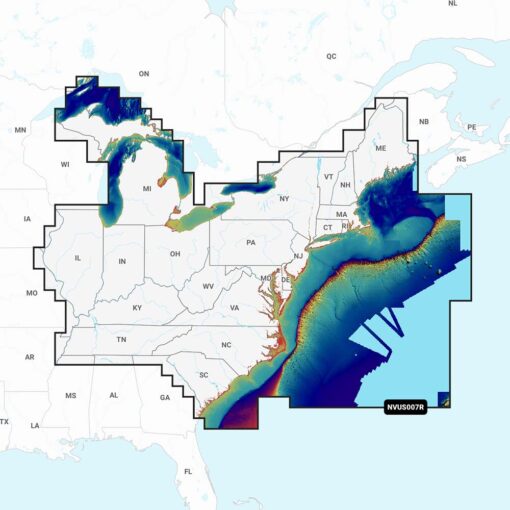 Garmin Navionics Vision+™ NVUS007R U.S. East