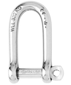 Wichard Self-Locking Long D Shackle - Diameter 8mm - 5/16"