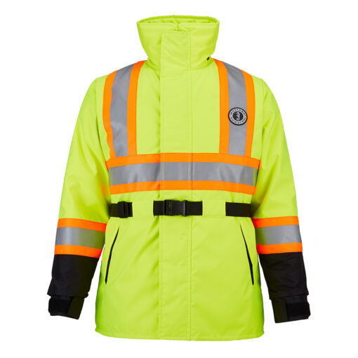 Mustang Classic Flotation Coat - Fluorescent Yellow/Green/Black - Medium