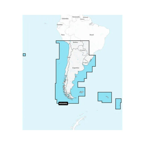 Garmin Navionics Vision+™ NVSA005L - Chile, Argentina & Easter Island - Marine Charts