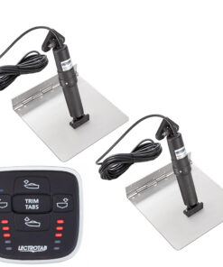 Lectrotab XKA Stainless Steel Trim Tab Kit w/MLC-1 Control - 12 x 18