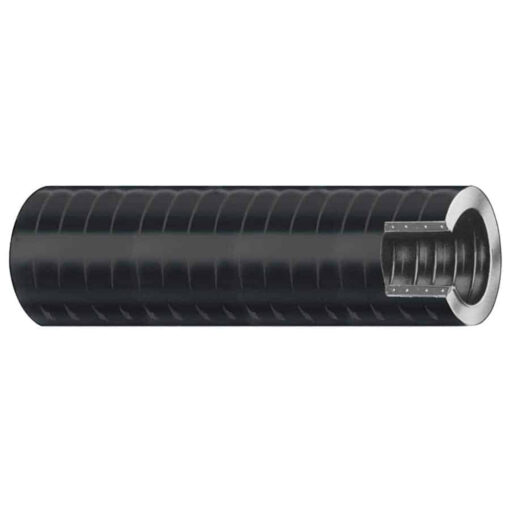 Trident Marine 1-1/2" x 50' VAC XHD Bilge & Live Well Hose - Hard PVC Helix - Black