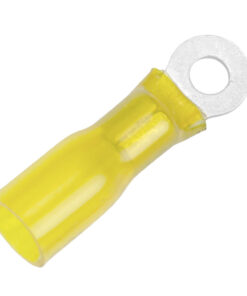 Pacer 12-10 AWG Heat Shrink Ring Terminal - #10 Stud Size - 100 Pack