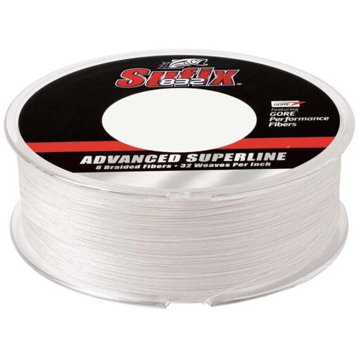 Sufix 832® Advanced Superline® Braid - 10lb - Ghost - 600 yds