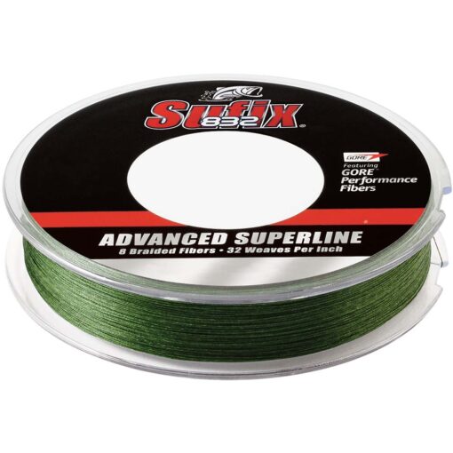 Sufix 832® Advanced Superline® Braid - 15lb - Low-Vis Green - 150 yds