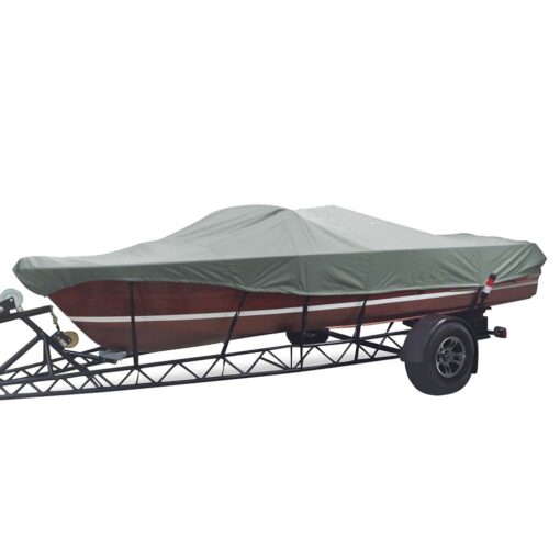 Carver Sun-DURA® Styled-to-Fit Boat Cover f/18.5' Tournament Ski Boats - Grey